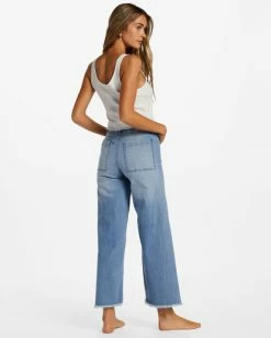 Outlet ๐ Billabong Free Fall Indigo Wide-Leg ๐ Jeans WASHED DENIM ๐ 21 Outlet ๐ Billabong Free Fall Indigo Wide-Leg ๐ Jeans WASHED DENIM ๐ -Womens-clothing Shop abjdp00113 billabongw bfcw bck1 1