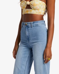 Outlet ๐ Billabong Free Fall Indigo Wide-Leg ๐ Jeans WASHED DENIM ๐ 7 Outlet ๐ Billabong Free Fall Indigo Wide-Leg ๐ Jeans WASHED DENIM ๐ - Image 5