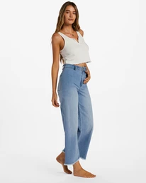 Outlet ๐ Billabong Free Fall Indigo Wide-Leg ๐ Jeans WASHED DENIM ๐ 5 Outlet ๐ Billabong Free Fall Indigo Wide-Leg ๐ Jeans WASHED DENIM ๐ - Image 3