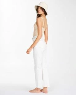 Budget 🔥 Billabong Cheeky Denim Pants NATURAL 👏 -Womens-clothing Shop abjdp00128 billabongw nat bck1 1
