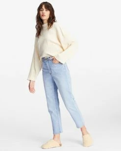 Promo 🔔 Billabong Perk Up High-Waisted 👖 Jeans INDIGO RINSE ✔️ -Womens-clothing Shop abjdp00142 billabongw igr sd1 1