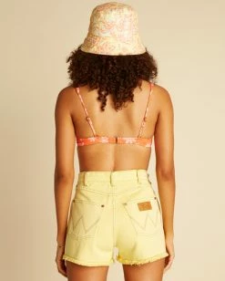 Flash Sale 👍 Billabong Wrangler Showdown Denim Shorts SOL RIDER ⌛ -Womens-clothing Shop abjds00115 billabongw yza0 bck1 1