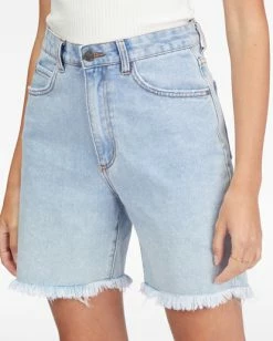 Budget π₯° Billabong Long Time Denim Shorts SWEET BLUE π― 17 Budget π₯° Billabong Long Time Denim Shorts SWEET BLUE π― -Womens-clothing Shop abjds00121 billabongw bkaw dtl1 1