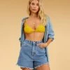 Cheapest π Billabong Salty Blonde So Vibey Denim Shorts SALTY BLUE 𧨠2 Cheapest π Billabong Salty Blonde So Vibey Denim Shorts SALTY BLUE 𧨠-Womens-clothing Shop abjds00133 billabongw syl frt1