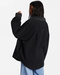 Discount ❤️ Billabong Any Time Shacket Button-Down Jacket TOFFEE 🧨 5 Discount ❤️ Billabong Any Time Shacket Button-Down Jacket TOFFEE 🧨 - Image 3
