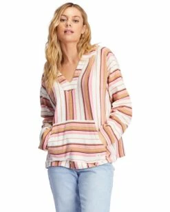 Discount 💯 Billabong Baja Sands Pullover Hoodie MEDIUM VINTAGE 🥰 -Womens-clothing Shop abjft00221 billabongw anw frt1 1