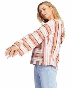 Discount 💯 Billabong Baja Sands Pullover Hoodie MEDIUM VINTAGE 🥰 -Womens-clothing Shop abjft00221 billabongw anw sd1 1