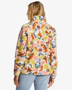 Deals 🌟 Billabong A/Div Boundary Mock 3 Half-Zip Pullover Sweatshirt BLACK MULTI 🛒 -Womens-clothing Shop abjft00287 billabongw mul3 bck1 1