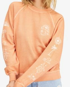 Best reviews of 🎉 Billabong Shrunken Crew Pullover Sweatshirt BUTTERMILK ⭐ -Womens-clothing Shop abjft00324 billabongw gin dtl1 1