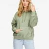 Cheap 👏 Billabong Perfect Weekend Heavyweight Pullover Hoodie DRIFTWOOD 😀 -Womens-clothing Shop abjft00339 billabongw arm frt1
