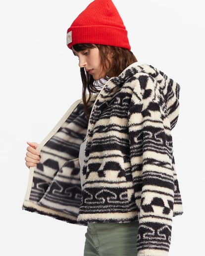 Best deal 👏 Billabong Marlowe Fleece Zip-Up Hooded Jacket NUDE MOOD 👏 10 Best deal 👏 Billabong Marlowe Fleece Zip-Up Hooded Jacket NUDE MOOD 👏 - Image 8