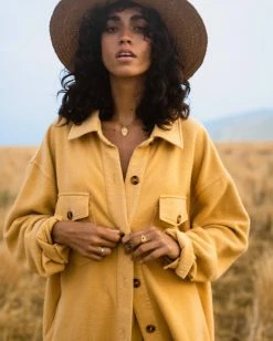 Best reviews of 🔥 Billabong Anytime Shacket Oversized Button-Through Jacket MELLOW DAZE 🎉 -Womens-clothing Shop abjft00350 billabongl ygy0 frt1 1