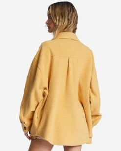 Best reviews of 🔥 Billabong Anytime Shacket Oversized Button-Through Jacket MELLOW DAZE 🎉 -Womens-clothing Shop abjft00350 billabongw ygy0 bck1 1