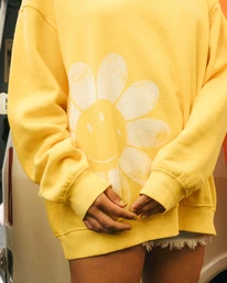 Best reviews of 😉 Billabong X Smiley Ridin Happy Sweatshirt LADY LAVENDER 🎁