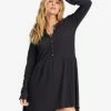 Best deal 🛒 Billabong Always Lounging 👗 Dress OFF BLACK 🔔 -Womens-clothing Shop abjkd00109 billabongw ob1 frt1