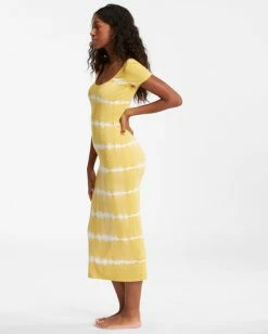 Deals 💯 Billabong Mid Day Midi 👗 Dress SUNBURST 🤩 -Womens-clothing Shop abjkd00132 billabongw srt sd1 1