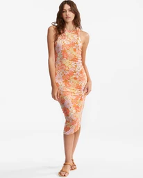 Flash Sale 👍 Billabong Tomboy Tank Midi 👗 Dress TOFFEE 😀