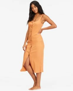Wholesale 🧨 Billabong Nissi Henley Knit 👗 Dress DESERT CLAY 🤩 -Womens-clothing Shop abjkd00182 billabongw clv0 sd1 1