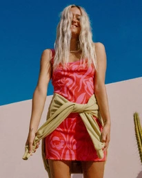 Promo ๐ Billabong Till Dawn Knit ๐ Dress VINTAGE CORAL ๐