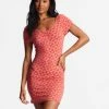 Best Sale 🌟 Billabong Girl In The Sun Bodycon 👗 Dress CORAL CRUSH ❤️ -Womens-clothing Shop abjkd00203 billabongw mjp0 frt1