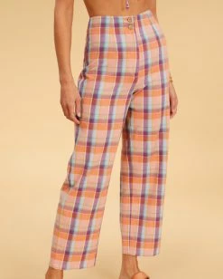 Coupon 😉 Billabong Salty Blonde Break Point Pants MULTI 🎁 -Womens-clothing Shop abjnp00147 billabongw mul dtl1 1
