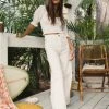 Flash Sale ⭐ Billabong Free Fall Wide-Leg Pants GOLDEN SPICE 🎁 -Womens-clothing Shop abjnp00149 billabongl scs frt1