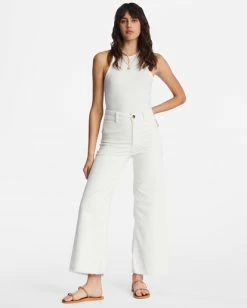 Flash Sale ⭐ Billabong Free Fall Wide-Leg Pants GOLDEN SPICE 🎁 -Womens-clothing Shop abjnp00149 billabongw scs frt1 1