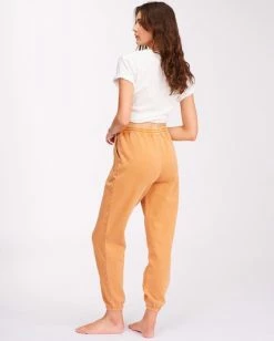 Brand new ⌛ Billabong Ideal Sweatpants ANTIQUE WHITE 🌟 -Womens-clothing Shop abjnp00271 billabongw tof bck1 1