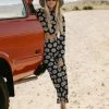 Discount 😀 Billabong Keep It Straight High-Waisted Knit Pants RIVERSIDE 🤩 -Womens-clothing Shop abjnp00305 billabongl blk frt1