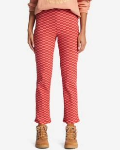 Buy ✔️ Billabong Good Days High-Waisted Bootcut Pants PINK SKIES 🎉 -Womens-clothing Shop abjnp00323 billabongw mfr0 dtl1 1