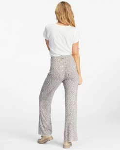 Coupon 🧨 Billabong So Easy High-Waisted Wide-Leg Knit Pants MULTI ✔️ -Womens-clothing Shop abjnp00328 billabongw mul bck1 1