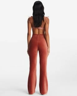 Best reviews of 😍 Billabong Hit A Cord High-Waisted Corduroy Flared Pants SWEET CHOCOLATE ⌛ -Womens-clothing Shop abjnp00329 billabongw cnn0 bck1 1