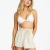 Cheap ⭐ Billabong Wander On Elastic Waist Shorts NATURAL ⭐ -Womens-clothing Shop abjns00183 billabongw nat frt1
