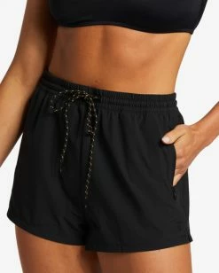 Flash Sale 😍 Billabong A/Div Relaxed Adventure Shorts SWEET MOSS 🤩 -Womens-clothing Shop abjns00193 billabongw blk dtl1 1