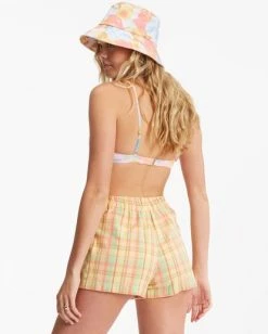 Discount 👏 Billabong Set Me Up High-Waisted Shorts MULTI 🌟 -Womens-clothing Shop abjns00211 billabongw mul bck1 1
