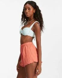Best Pirce π€© Billabong By The Beach Elastic Waist Shorts ROSE CLAY π 5 Best Pirce π€© Billabong By The Beach Elastic Waist Shorts ROSE CLAY π - Image 3
