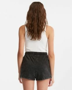 Best Sale 🌟 Billabong Surf Classic 3 Sweatshorts SALT CRYSTAL 👍 -Womens-clothing Shop abjns00217 billabongw ofb bck1 1