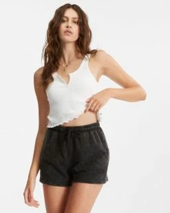 Best Sale 🌟 Billabong Surf Classic 3 Sweatshorts SALT CRYSTAL 👍 -Womens-clothing Shop abjns00217 billabongw ofb dtl1 1