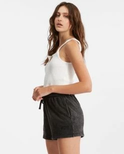 Best Sale 🌟 Billabong Surf Classic 3 Sweatshorts SALT CRYSTAL 👍 -Womens-clothing Shop abjns00217 billabongw ofb sd1 1