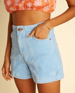 Best reviews of 🧨 Billabong Wrangler According To High-Waisted Corduroy Shorts SADDLE UP ✨ -Womens-clothing Shop abjns00222 billabongw bgb0 dtl2 1