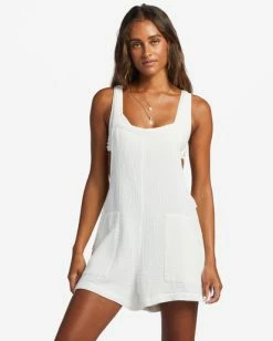 Budget ❤️ Billabong Beach Crush Romper BRICK ✔️ -Womens-clothing Shop abjns00244 billabongw scs frt1 1