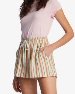 Outlet ✨ Billabong Day Tripper Elastic Shorts SALT CRYSTAL 4 🎉 -Womens-clothing Shop abjns00256 billabongw wcf0 dtl1 1