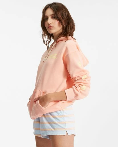 New π Billabong Hello π Summer Pullover Hoodie PEACH PIT π 9 New π Billabong Hello π Summer Pullover Hoodie PEACH PIT π - Image 7