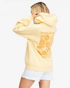 Top 10 🎁 Billabong Dreaming Of You Graphic Hoodie BUTTERMILK 👍 -Womens-clothing Shop abjsf00307 billabongw yej0 bck1 1