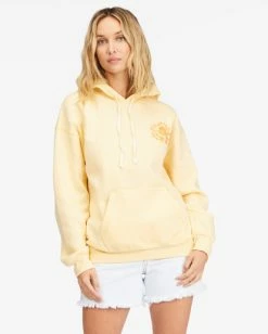 Top 10 🎁 Billabong Dreaming Of You Graphic Hoodie BUTTERMILK 👍 -Womens-clothing Shop abjsf00307 billabongw yej0 frt1 1