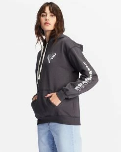 Coupon 🧨 Billabong Give Love Graphic Hoodie OFF BLACK 💯 -Womens-clothing Shop abjsf00372 billabongw ofb sd1 1