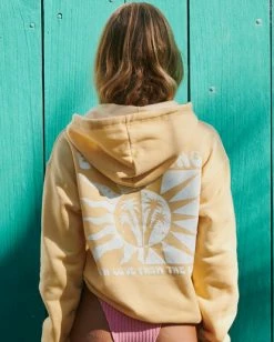 Buy 🎉 Billabong Season Of The Sun Graphic Hoodie MELLOW DAZE 🔔 -Womens-clothing Shop abjsf00376 billabongl ygn0 frt2 1