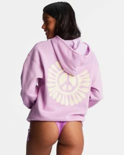 Deals 👏 Billabong Peace Out Hoodie LILAC DREAM 🤩 -Womens-clothing Shop abjsf00389 billabongw pgr0 bck1 1