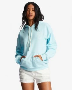 Buy ✔️ Billabong Radiate Love Hoodie PURE AQUA 😉 -Womens-clothing Shop abjsf00391 billabongw bfd0 frt1 1