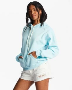 Buy ✔️ Billabong Radiate Love Hoodie PURE AQUA 😉 -Womens-clothing Shop abjsf00391 billabongw bfd0 sd1 1
